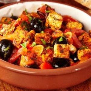 tofu with olives